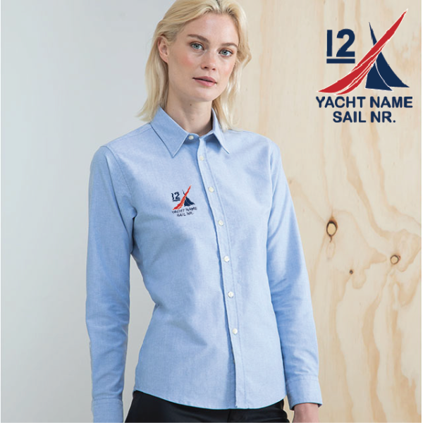 (image for) OW Ladies Delux Oxford Shirt, Long Sleeve (HB511)