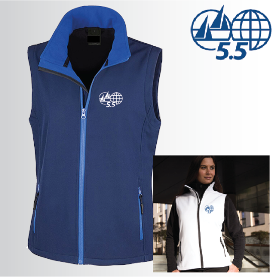 (image for) Ladies Softshell Gilet 2ply (R232F) - Click Image to Close