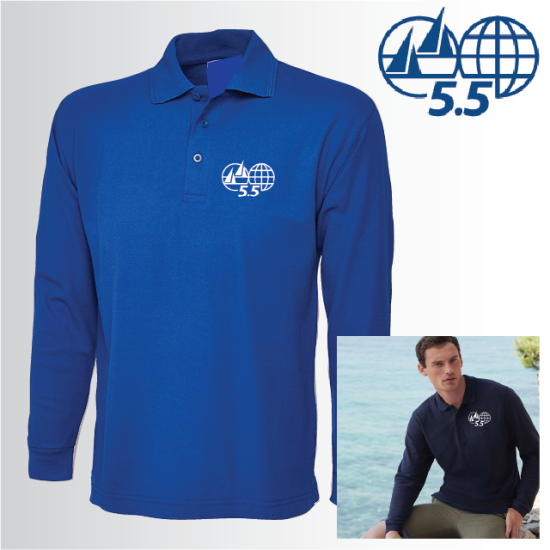 (image for) Unisex Long Sleeve Polo (UC113) - Click Image to Close