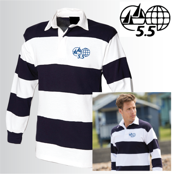 (image for) Striped Rugby Shirt (FR08M)