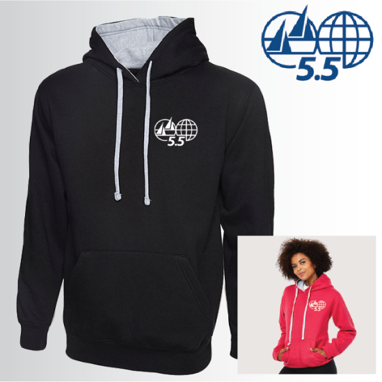 (image for) Unisex Contrast Hoody (UC507) - Click Image to Close