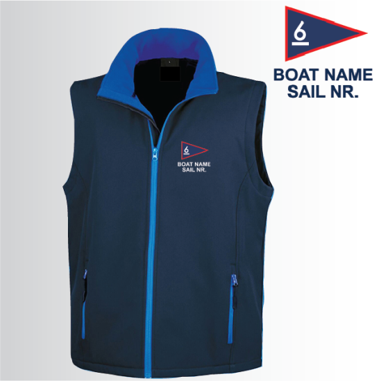 (image for) OW Mens Softshell Gilet 2ply (R232M)