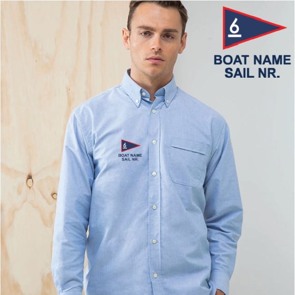 (image for) OW Mens Delux Oxford Shirt, Long Sleeve (HB510)