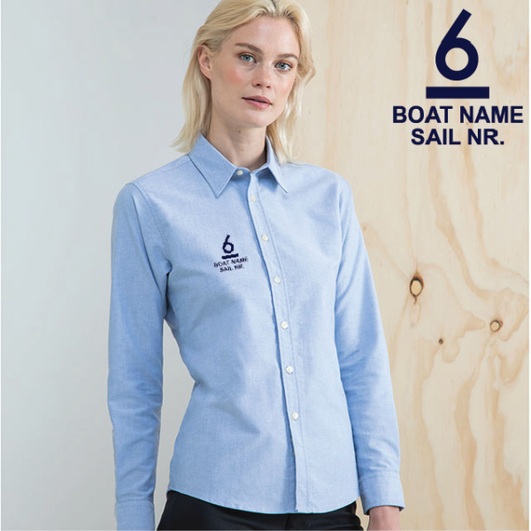 (image for) OW Ladies Delux Oxford Shirt, Long Sleeve (HB511)