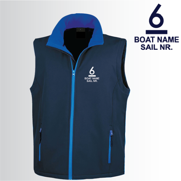 (image for) OW Mens Softshell Gilet 2ply (R232M)