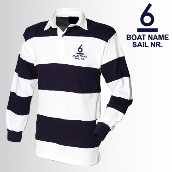 OW Striped Rugby Shirt (FR08M) - Click Image to Close