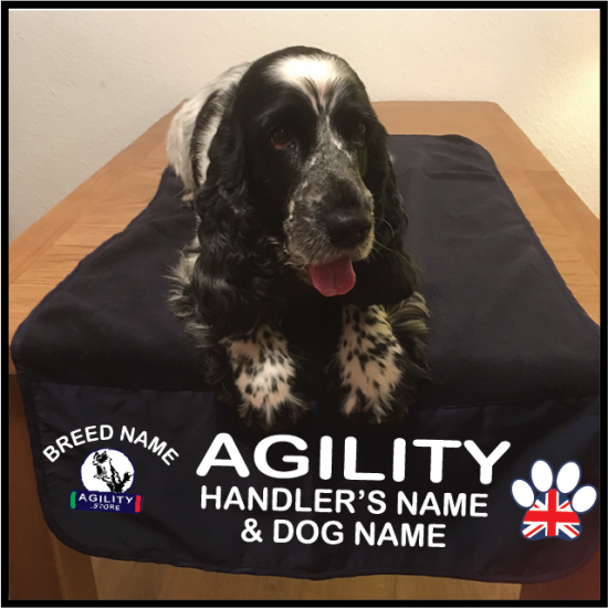 Agility Dog Blanket - Click Image to Close