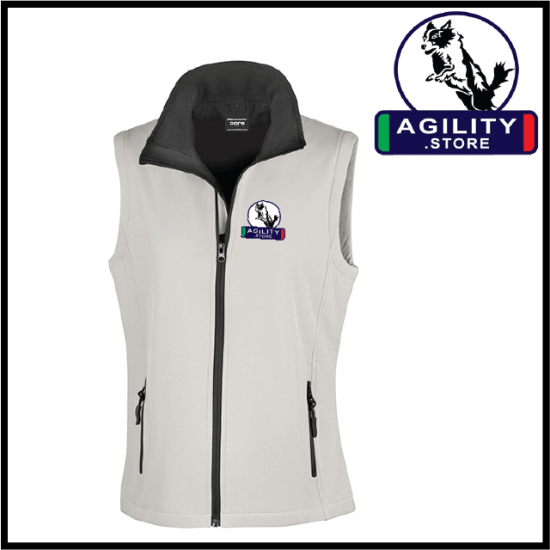 Agility Ladies Softshell Gilet 2ply (R232F) - Click Image to Close
