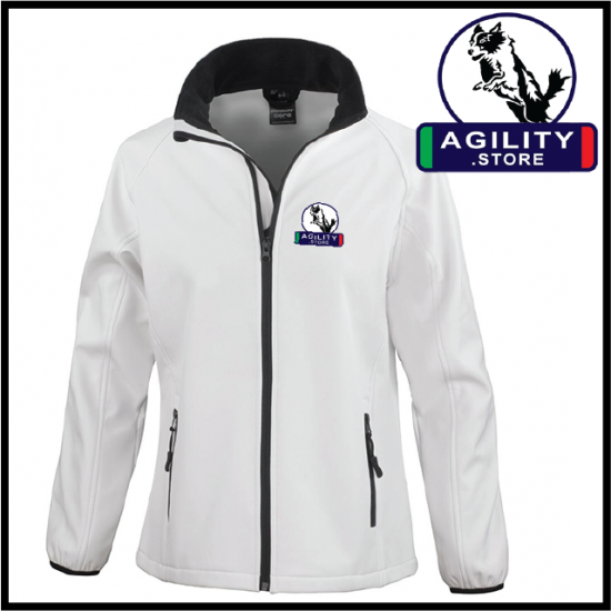Agility Ladies Softshell Jacket 2ply (R231F) - Click Image to Close
