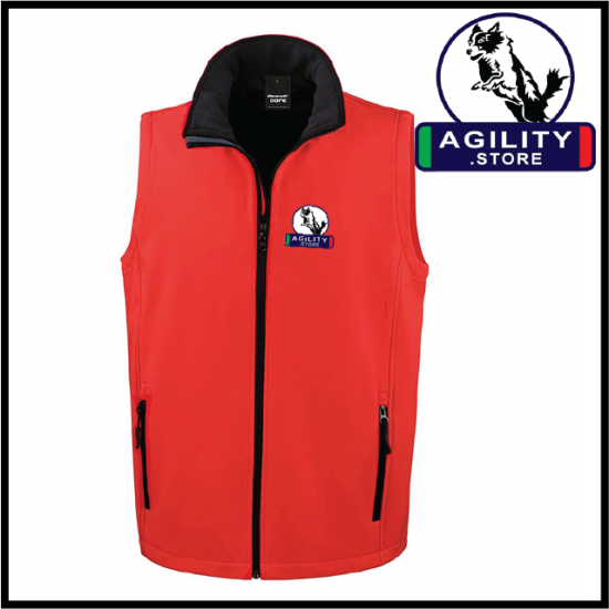 Agility Mens Softshell Gilet 2ply (R232M) - Click Image to Close