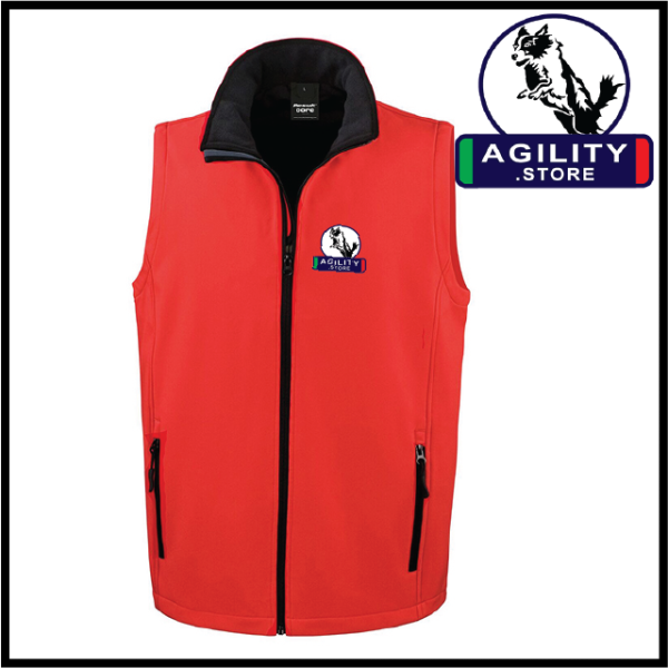 (image for) Agility Mens Softshell Gilet 2ply (R232M)