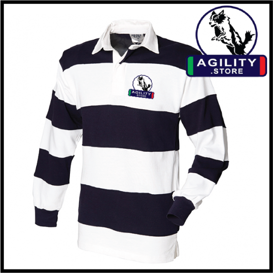 Agility Striped Rugby Shirt (FR08M) - Click Image to Close