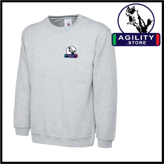 Agility Classic Sweat Shirt -(UC203) - Click Image to Close