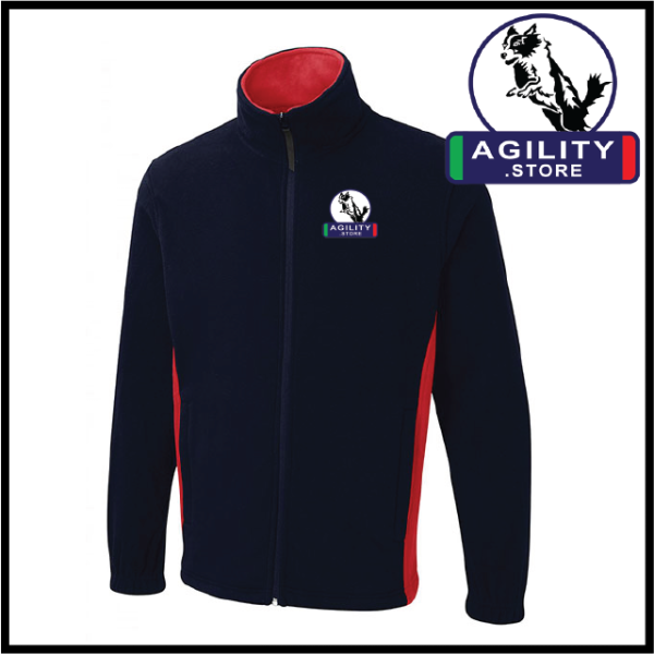 (image for) Agility Two-Tone Fleece Jacket (UC617)