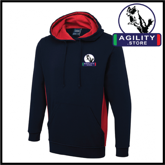 Agility Two-Tone Hoody (UC517) - Click Image to Close