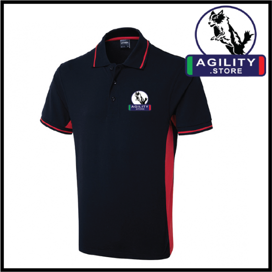 Agility Two-Tone Polo Shirt (UC117) - Click Image to Close