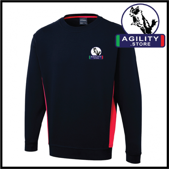Agility Two-Tone Sweat Shirt (UC217) - Click Image to Close