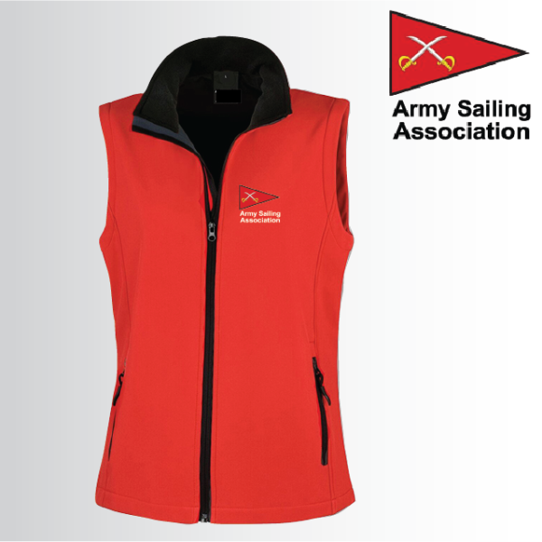 (image for) OW Ladies Softshell Gilet 2ply (R232F)