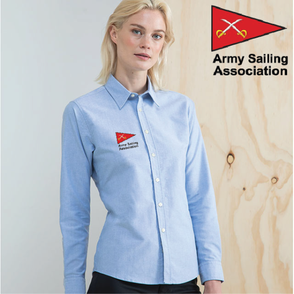 (image for) OW Ladies Delux Oxford Shirt, Long Sleeve (HB511)