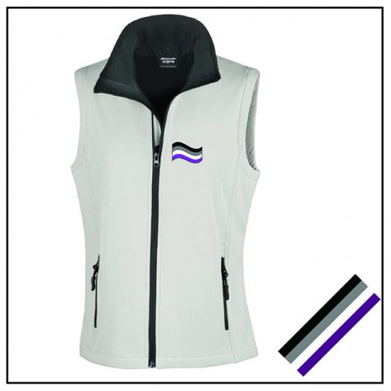 Asexual Ladies Gilet - Click Image to Close