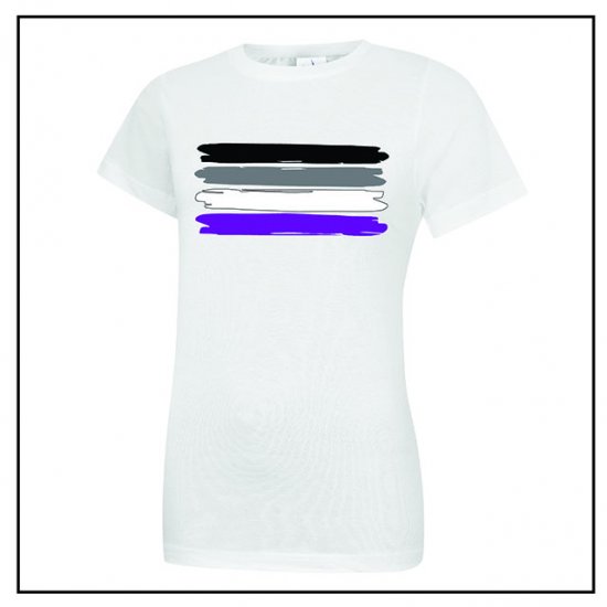 Asexual Ladies T-Shirt - Click Image to Close