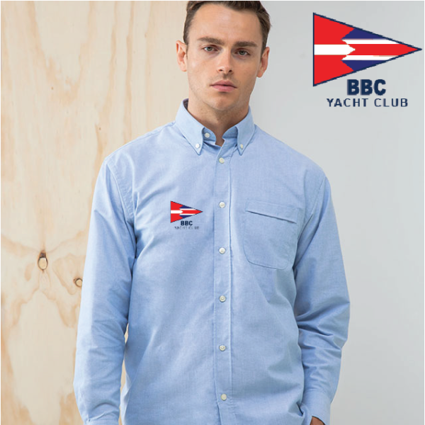 (image for) Delux Oxford Shirt, Mens Long Sleeve (HB510)