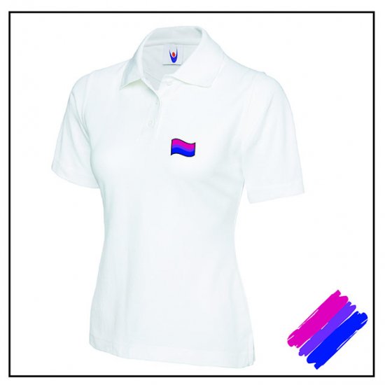 BiSexual Ladies Polo Shirt - Click Image to Close