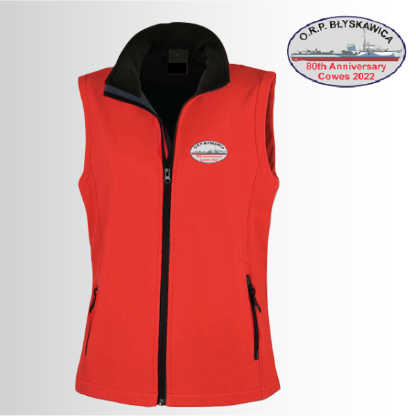 (image for) OW Ladies Softshell Gilet 2ply (R232F)