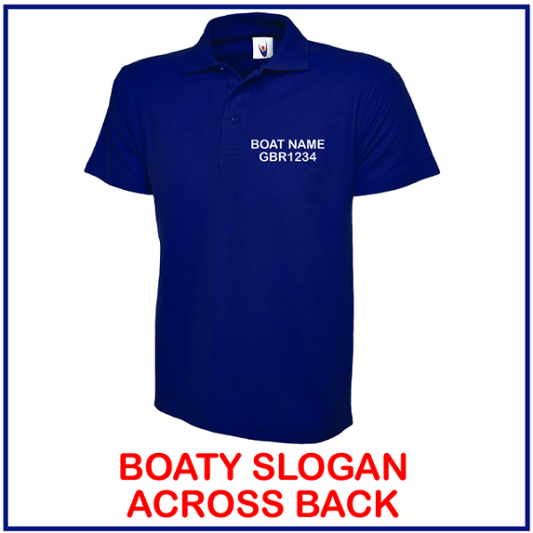 (image for) Boaty Slogan Polo Shirt - UC101