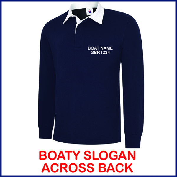 (image for) Boaty Slogan Rugby Shirt - UC402