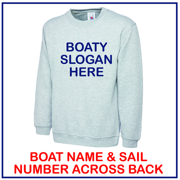 (image for) Boaty Slogan Sweat Shirt - UC203