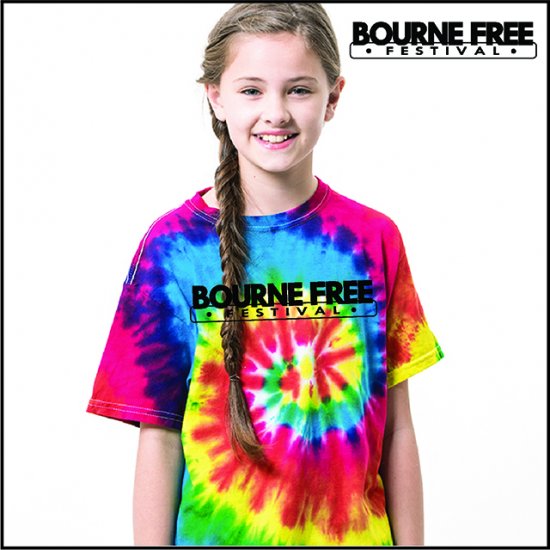 Bourne Free Kids Swirl T-Shirt - Click Image to Close