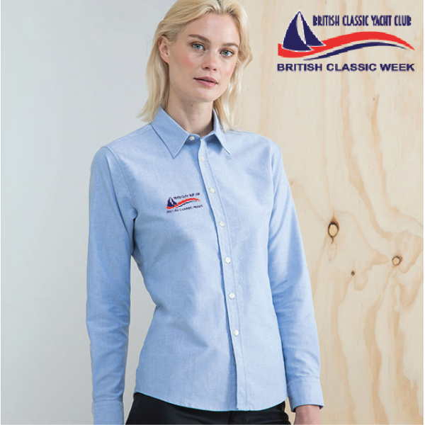 (image for) OW Ladies Delux Oxford Shirt, Long Sleeve (HB511)