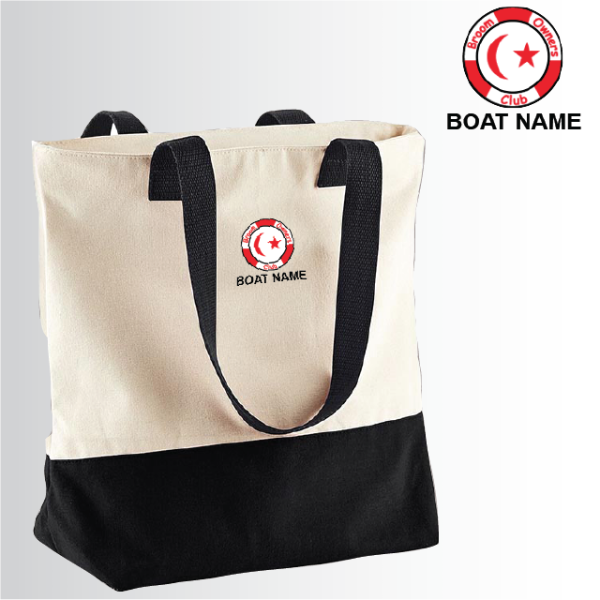 (image for) OW Canvas Two-Tone Tote Bag (BG683)