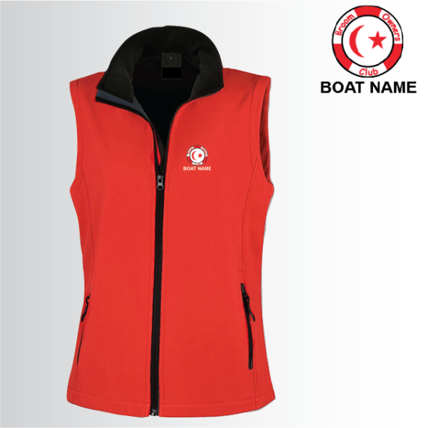 (image for) OW Ladies Softshell Gilet 2ply (R232F)