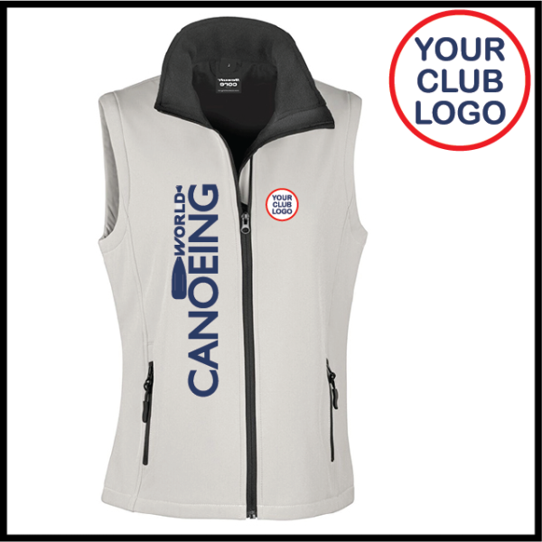 (image for) Canoe Ladies Softshell Gilet 2ply (R232F)