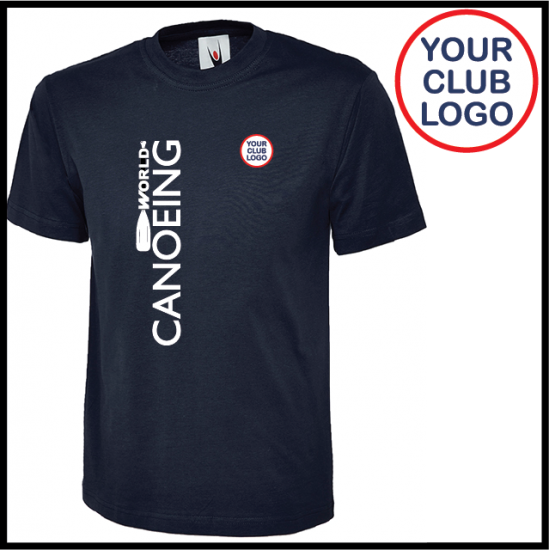 Canoe Mens T-Shirt (UC301) - Click Image to Close