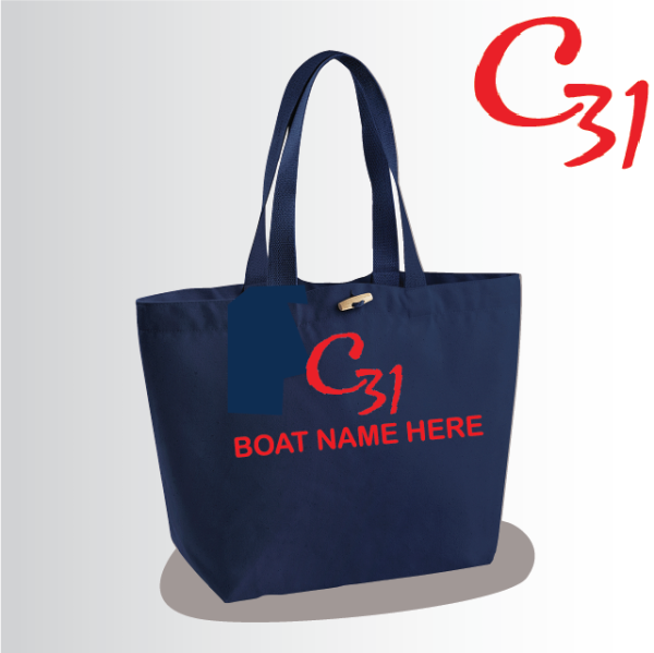 (image for) Canvas Nautical Tote Bag (WM685)