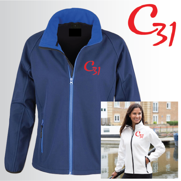 (image for) Ladies Softshell Jacket 2ply (R231F)