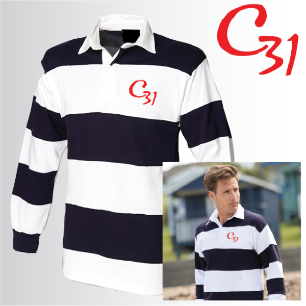 (image for) Striped Rugby Shirt (FR08M)