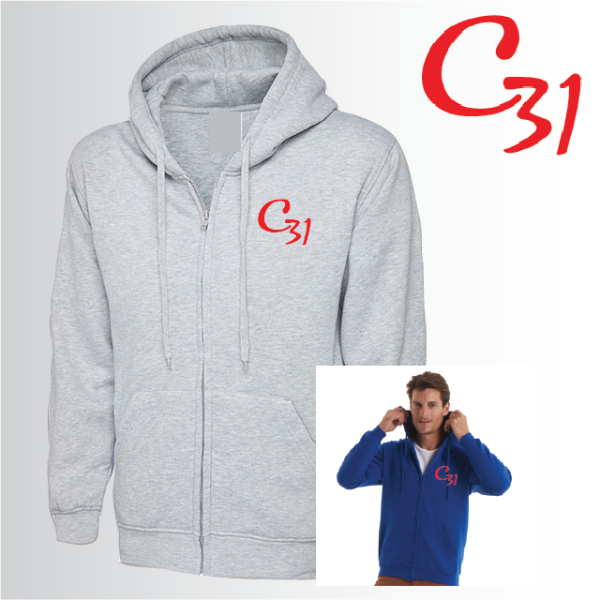 (image for) Unisex Full Zip Hoody (UC504)