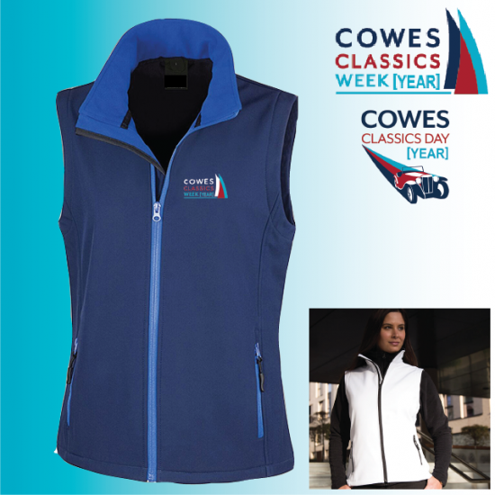 Ladies Softshell Gilet 2ply (R232F) - Click Image to Close