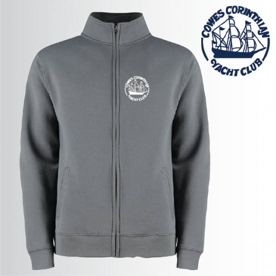 OW Full Zip Collared Sweat Shirt (UC512) - Click Image to Close