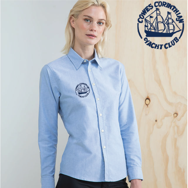 (image for) OW Ladies Delux Oxford Shirt, Long Sleeve (HB511)