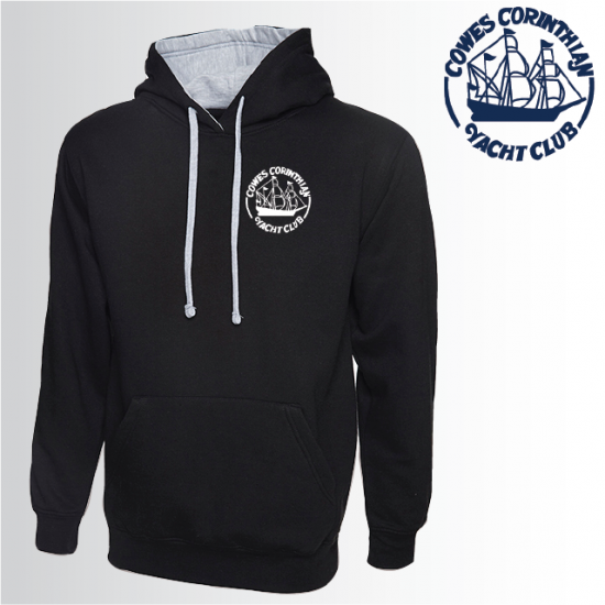 OW Unisex Contrast Hoody (UC507) - Click Image to Close