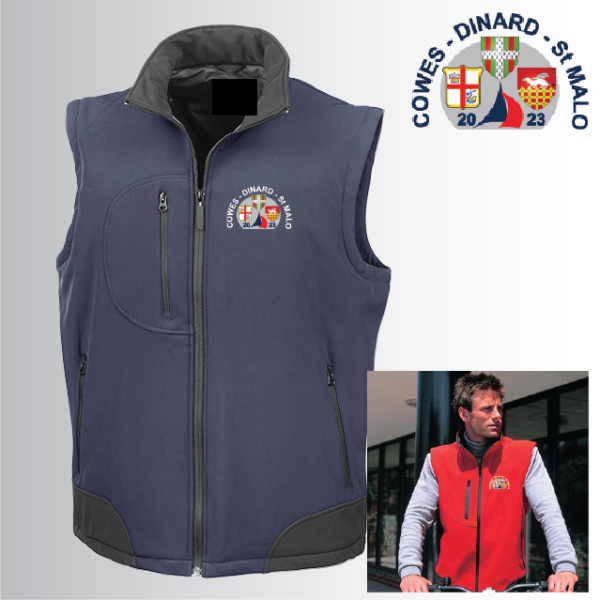 (image for) Unisex 3ply Softshell Gilet (R123A)