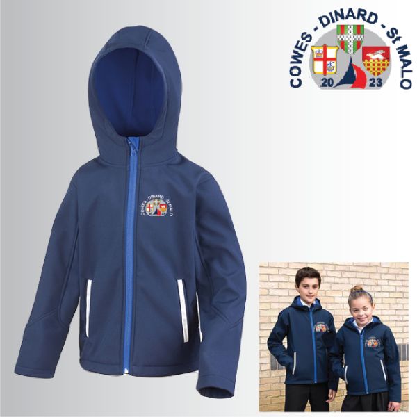 (image for) Child Hooded Softshell Jacket (R224J)