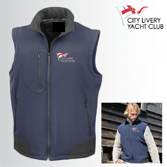 Unisex 3ply Softshell Gilet (R123A) - Click Image to Close