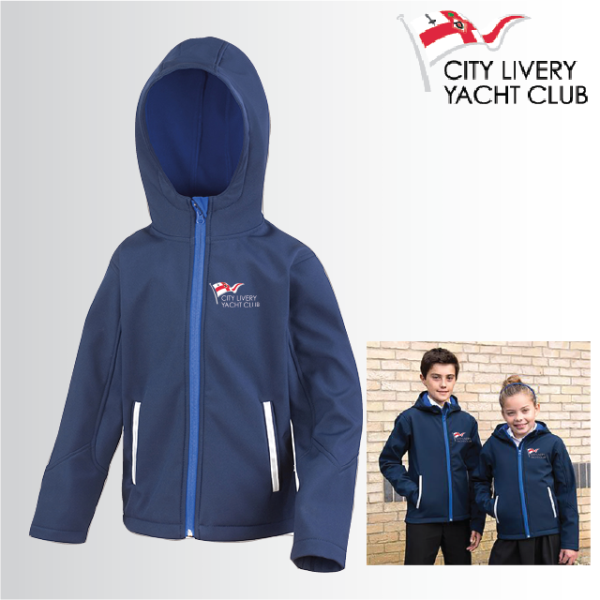 (image for) Child Hooded Softshell Jacket (R224J)