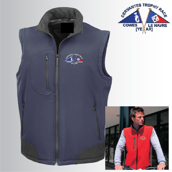 (image for) Unisex 3ply Softshell Gilet (R123A)